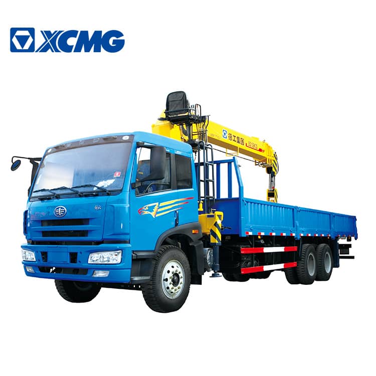 XCMG Factory 10 Ton Small Cargo Truck SQ10SK3Q  with Crane for Sale